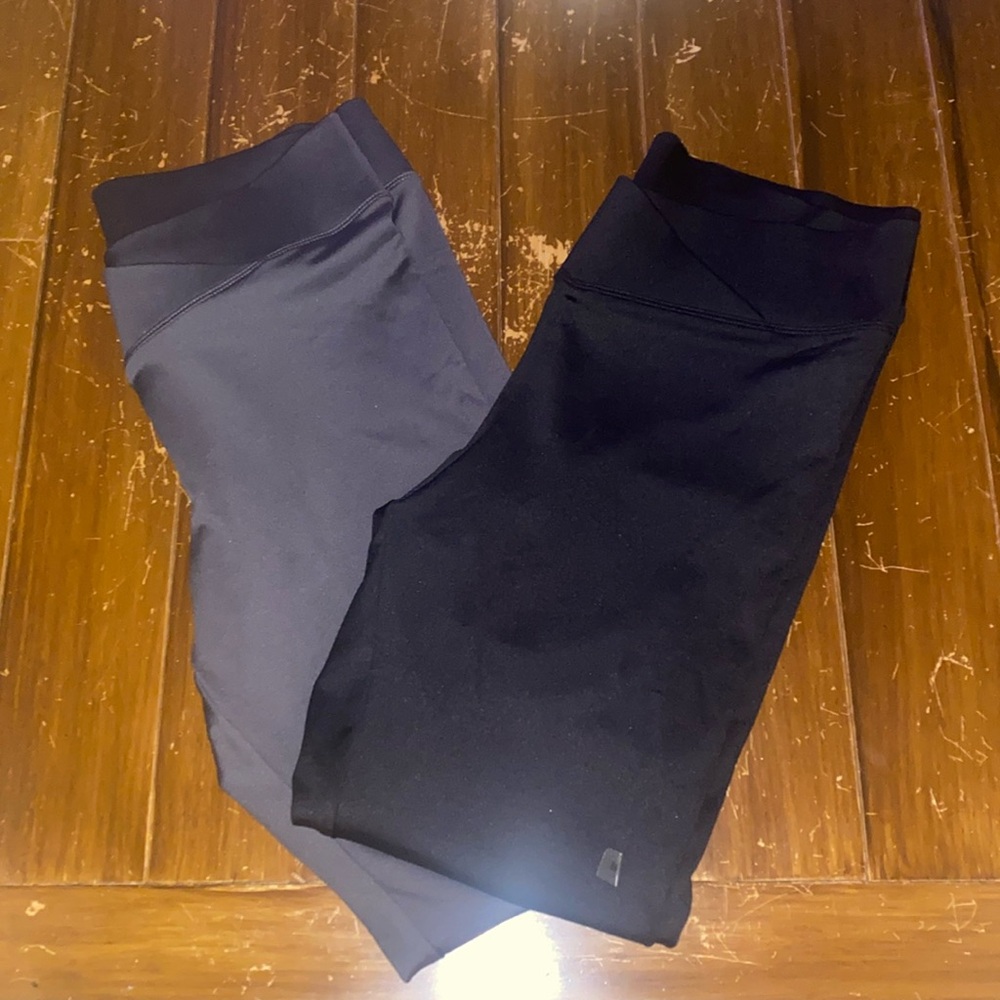 Express Bundle Leggings Gray & Black